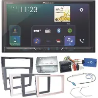 Pioneer SPH-DA230DAB Bluetooth Einbauset für Opel Astra H Corsa D Zafira B Antara