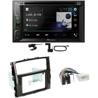 Pioneer AVH-A3200DAB USB Digitalradio Einbauset für Mitsubishi Pajero ab 2015