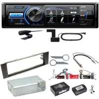 JVC KD-X561DBT Digitalradio Bluetooth USB Einbauset für Audi A3 8P 8PA
