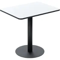 Paper Flow Paperflow Bistrotisch Mezzo TRMC60X80.01.13 60x80cm sw/ws