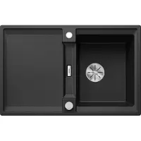 BLANCO Spüle ADIRA 45 S 780 x 500 mm schwarz 527585