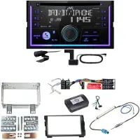 JVC KW-DB95BT Bluetooth Digitalradio USB CD Einbauset für Kia Cee'd ED