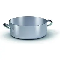 Ballarini Professionelle flache Aluminiumkasserolle mit