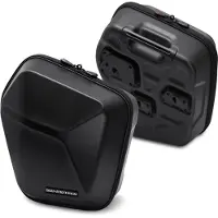 SW-Motech Urban ABS Seitenkofferpaar 33 Liter für SLC Träger Unisexneutral000 - Motorradzubehör - Motorradgepäck