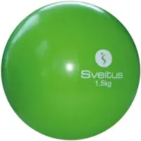 SVELTUS Ball mit Gewichten 1,5 kg