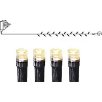 Star Trading System DECOR | Starter Set Lichterkette 10m| koppelbar | schwarzes Kabel | 100 WW LEDs | inkl. Trafo