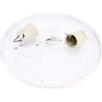 Bemko Lampa sufitowa Plafoniera PLATO 1xE27 IP44 C37-PLA-260-1E27