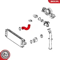 ESEN SKV Ladeluftschlauch 24SKV672