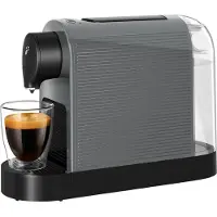 Tchibo Cafissimo „Pure plus“ Kaffeemaschine Kapselmaschine für Caffè Crema, Espresso und Kaffee, 0,8l, 1250 Watt, Grey