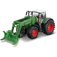 Bburago 18-31636 - Traktor - Fendt 1050 Vario mit Holzgreifer (10cm)