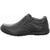 Jomos CAMPUS Slipper in Übergrößen Schwarz 322357 26 000 große Herrenschuhe