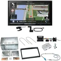 Pioneer AVIC-Z830DAB Navigation USB Einbauset für Citroen C2 C3 Berlingo Jumpy