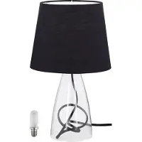 Etc-shop Elegante LED Tischleuchte mit Kabelschalter