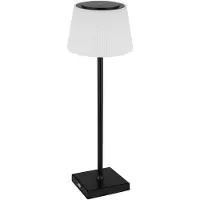 Globo LED Tischleuchte, Touchdimmer, USB Akku, CCT, H 38 cm