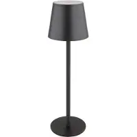 Globo LED Tischleuchte, schwarz, Touchdimmer, H 36 cm