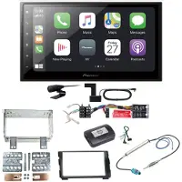 Pioneer SPH-DA250DAB Bluetooth USB Digitalradio MP3 Einbauset für Kia Cee'd ED