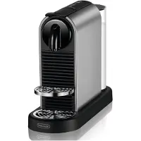 De'Longhi CitiZ Platinum EN220.T, Kapsel-Kaffeemaschine, 4 Tassengrößen, 19 bar, 1260 W, Titan