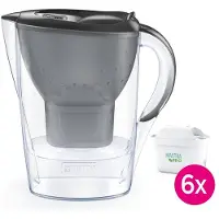 Brita Wasserfilter Marella inkl. 6 MX graphit Halbjahrespaket