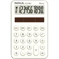MAUL Taschenrechner Solar ECO MD 1 weiss