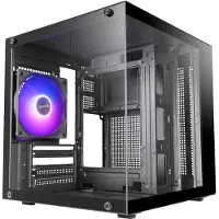 Mars Gaming MC-CUBE, Mini Tower, Schwarz, micro ATX, Mini-ITX, 29,2 mm, 27,6 mm, 28,7 mm