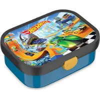 Mepal Campus Brotdose mit Bento-Einsatz und Gabel – Hot Wheels - Vesperdose