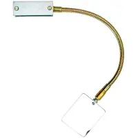 WKS Magnetschweißspiegel, Abmessung Spiegelblatt 80 x 70 x 1 mm 618100