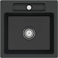 Villeroy & Boch Keramikspüle 33451FS5, Siluet 50 S flat Flächenbündige Spüle - inkl.