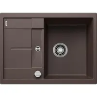 BLANCO METRA 45 S Compact, Schrankwaschbecken, Silgranit, Braun, Doppelseitig, 45 cm, Deutschland