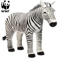 WWF Original Plüschtier sehr großes Stofftier groß riesiges Zebra 100cm NEU