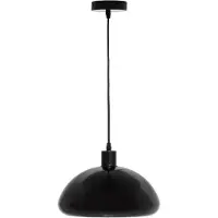 Atmosphera createur d'interieur - Hängeleuchte "savio" schwarz d27,5cm