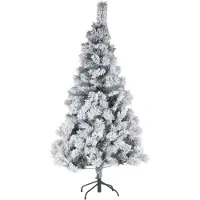 Feeric Künstlicher Weihnachtsbaum, verschneit, 150 cm