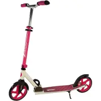 Best Sporting Scooter 205er Rolle, aus Aluminium, klappbarer Kinder-Tretroller, pink/weiß oder anthrazit