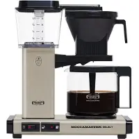 Moccamaster KBG Select, Filterkaffeemaschine, 1,25 l, Gemahlener Kaffee, 1520 W, Schwarz, Cremefarben