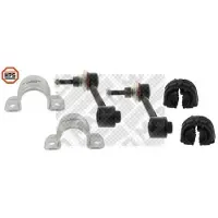 MAPCO 53829/1HPS Stabilisatorlager Reparatursatz für VW GOLF VI (5K1) Hinten Links Hinten Rechts 18,5mm Gummilager