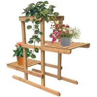 Coemo Blumenregal Perry Pflanzenständer Blumenständer Pflanzenregal 76x36x60