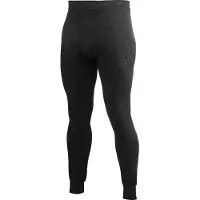 Woolpower Leggings Long Johns with Fly 400 Schwarz Herren-S