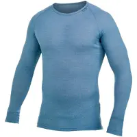 Woolpower Longsleeve Crewneck Lite 2017 Nordic Blue-XXS