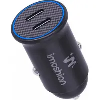 IMoshion Auto-Ladegerät – 30-Watt-Schnellladegerät mit 2x USB-C
