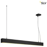SLV Glenos 1M Pendellampe Schwarz 3000K