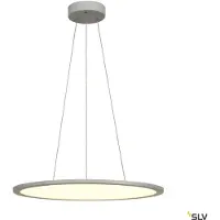 SLV 1003047 PANEL 60 DALI LED Pendelleuchten rund grau 4000K
