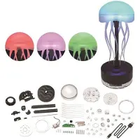 Buki France Buki Quallenlampe Bausatz - farbenfrohe Lampe mit beweglichen Tentakeln