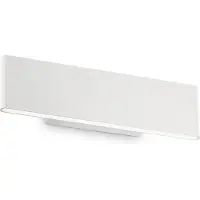 Ideal Lux Applique Industrial-Minimal Schreibtisch Metallo Bianco Led 12,5W 3000K