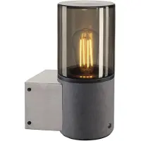 SLV 155752 LISENNE Wandleuchte Rauchglas E27