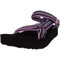 Teva Damen Midform Universal Woven Lupine Black-Schuhgröße 40