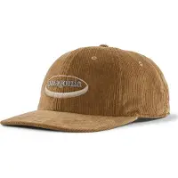 Patagonia Kappe Corduroy Cap Unisex '95 Oval Logo: Coriander Brown