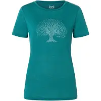 Super.natural Tree Of Knowledge Damen T-Shirts blau Größe S Yoga | Lifestyle Hautfreundlich Merinowolle