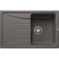BLANCO Spüle SONA 45 S 780 x 500 mm vulkangrau 527332