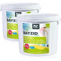 Höfer Chemie 2x5 kg BAYZID Chlortabs 20g langsam löslich für langanhaltende Wasserdesinfektion