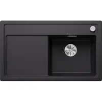 BLANCO Zenar 45 S Schwarz - 526 037 Granitspüle
