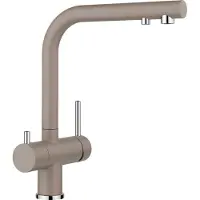 BLANCO Küchenarmatur mit Filterfunktion FONTAS II tartufo matt 523136